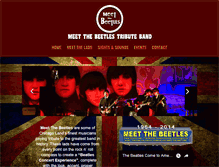 Tablet Screenshot of meetthebeetles.info